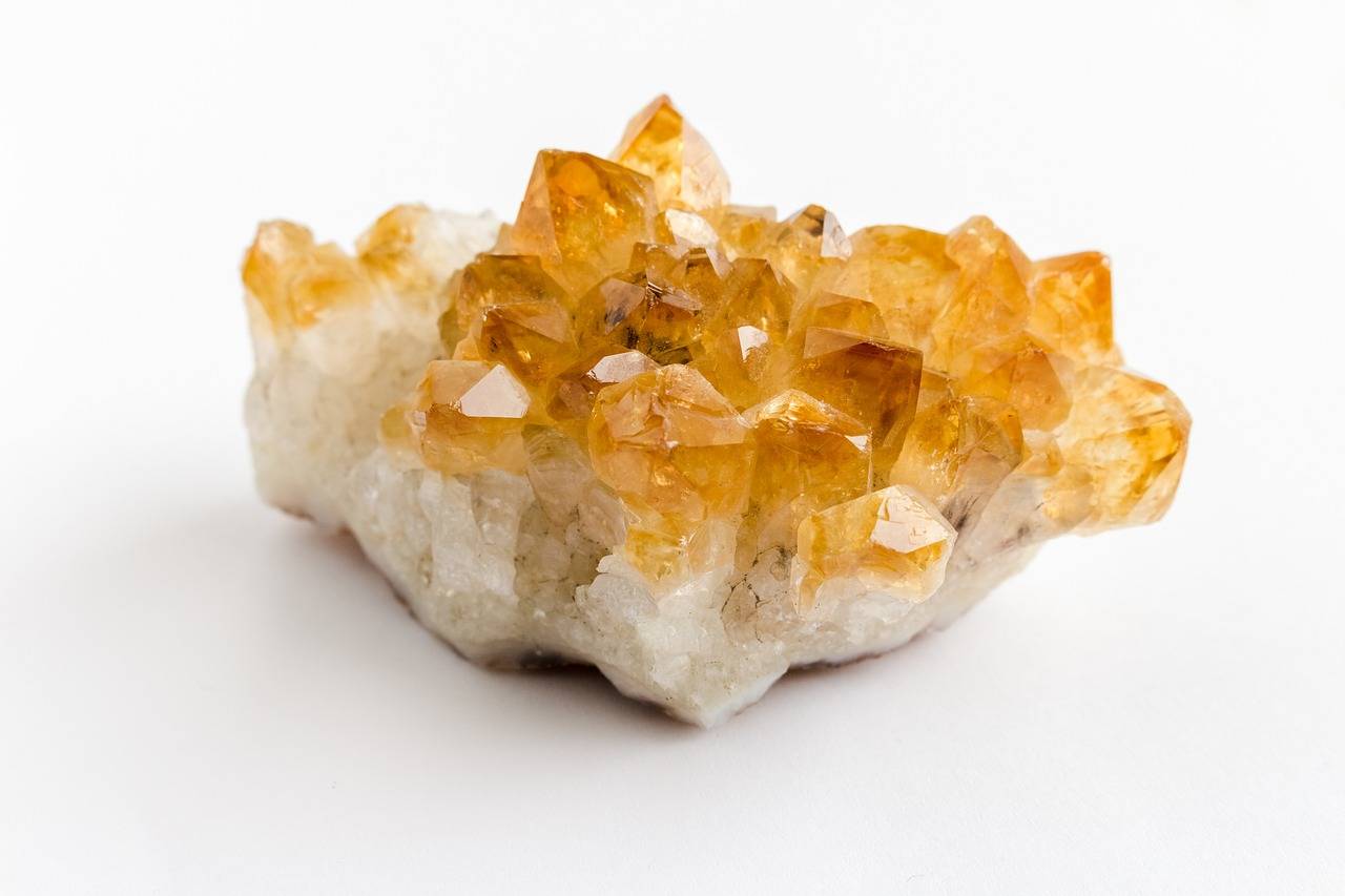 citrine, crystal, gemstone